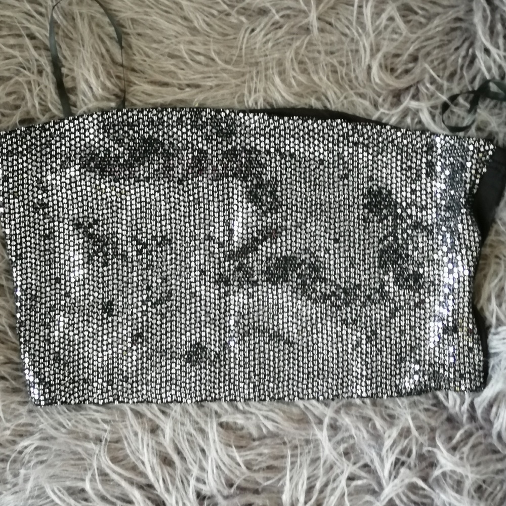 Crop top sparkly